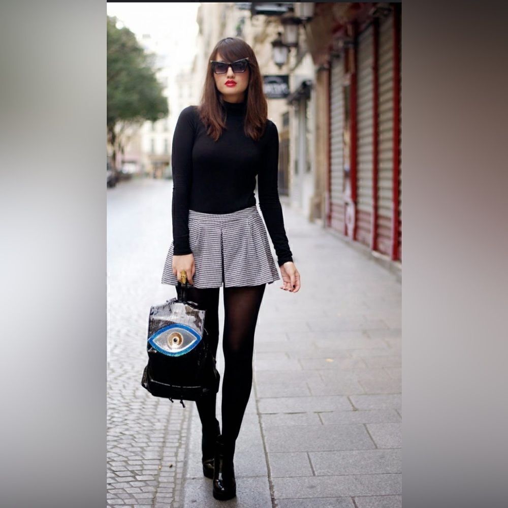 Styling ideas for Dressing up Shorts for winter. - image 16